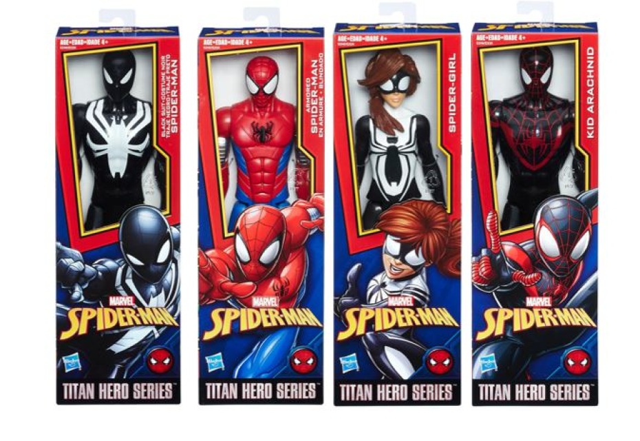 Spider-Girl Spider-Man Titan Hero Series Web Warriors 